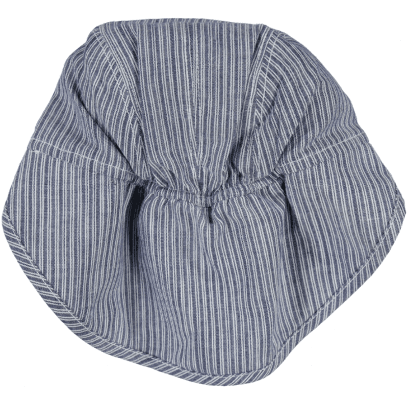 Wheat solhatt baby boy cool blue stripe 