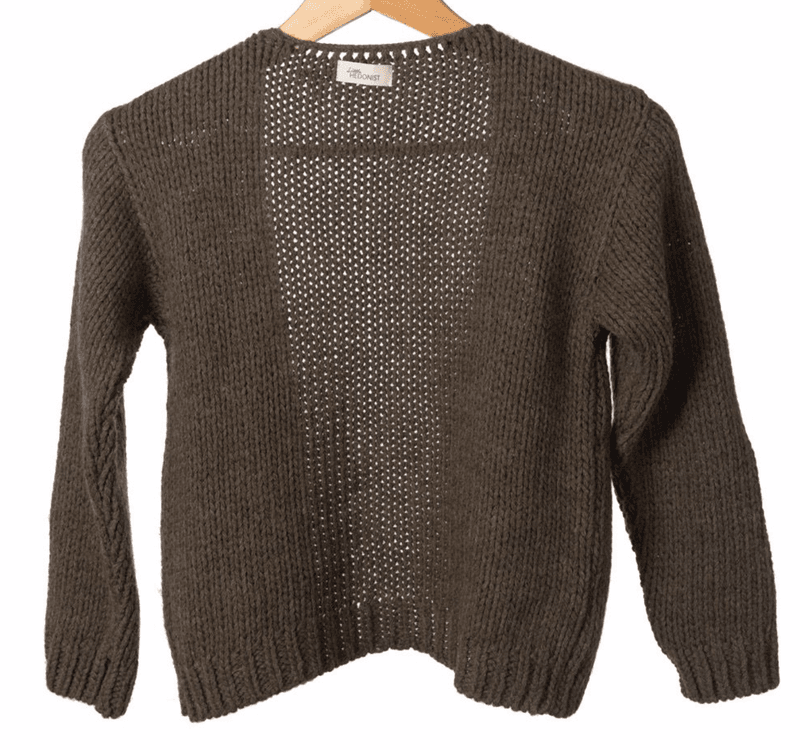 Little Hedonist cardigan tate brown 