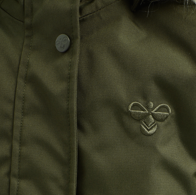 Hummel vinterjakke leaf olive night