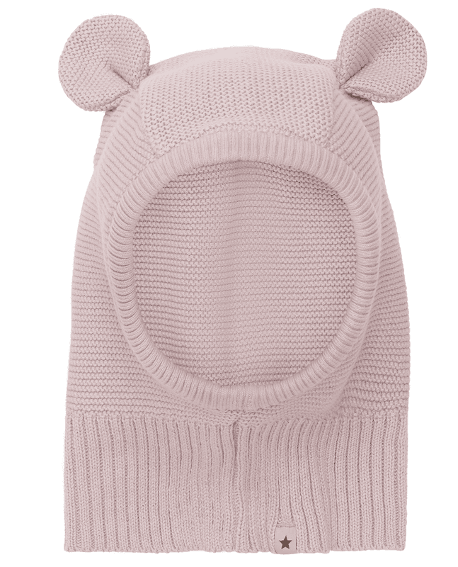 Huttelihut balaclava knit w/ears cloud grey