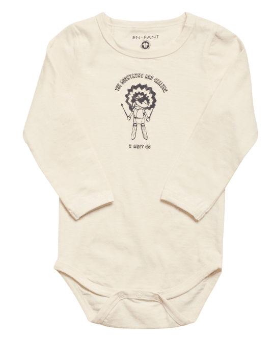 Hovedbilde Enfant body LS slub white ...