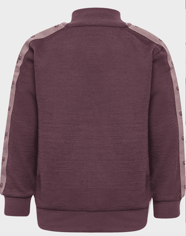 Hummel jakke zip wulbato ull huckleberry