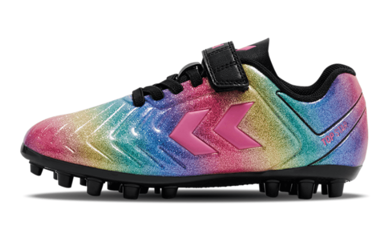 Hummel Sko  fotball utendørs top star M.G VC 2.0 JR pink-a-boo