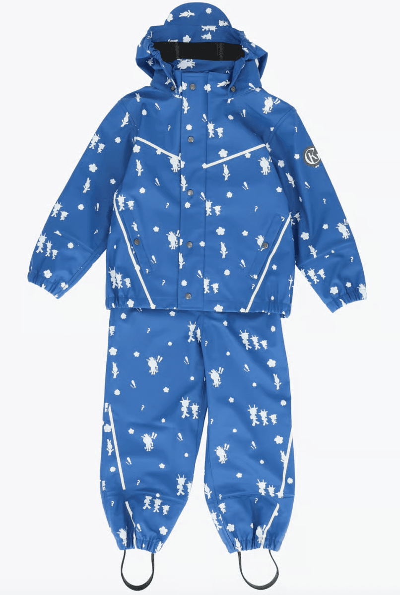 Gullkorn Regnsett Bukkene denim