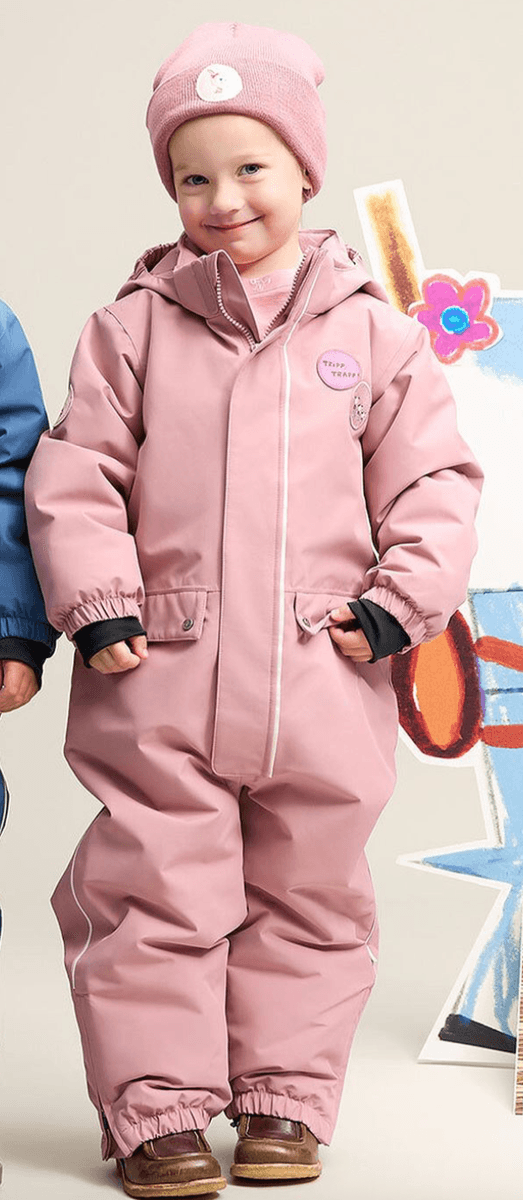 Gullkorn vinterdress bukkene fog pink