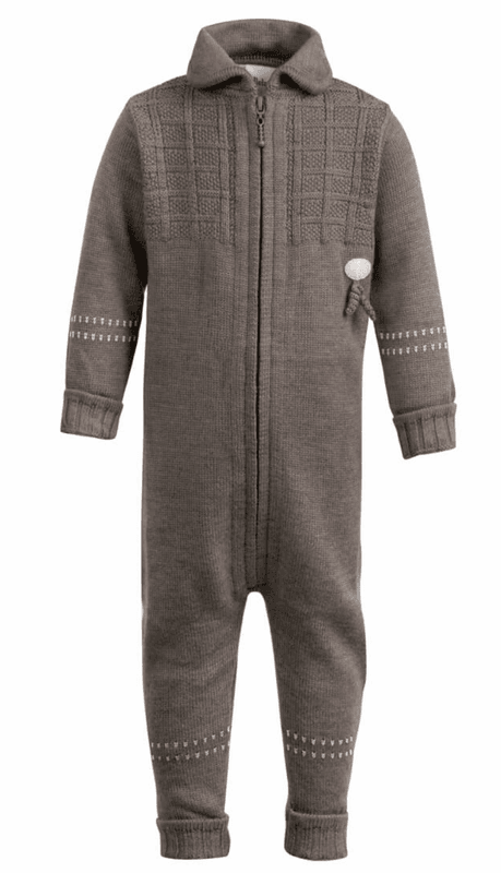 Lillelam Sparkedress Ull classic brun