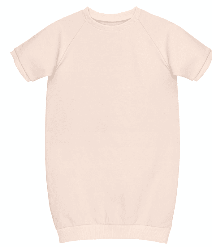 Little Hedonist kjole Ashley pink tint