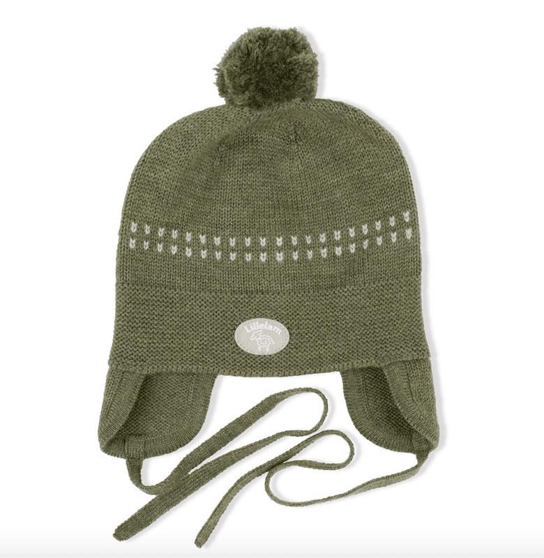 Lillelam Lue classic oliven ull