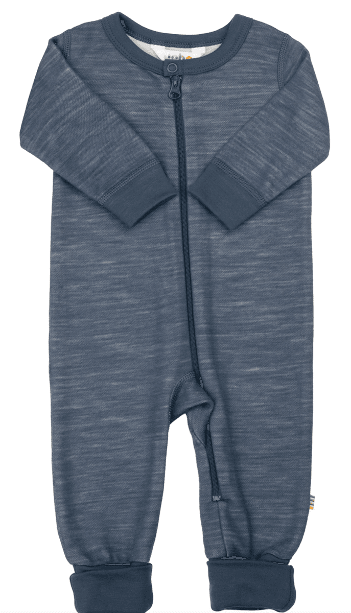 Joha heldress ull/bambus tryllefot dark denim