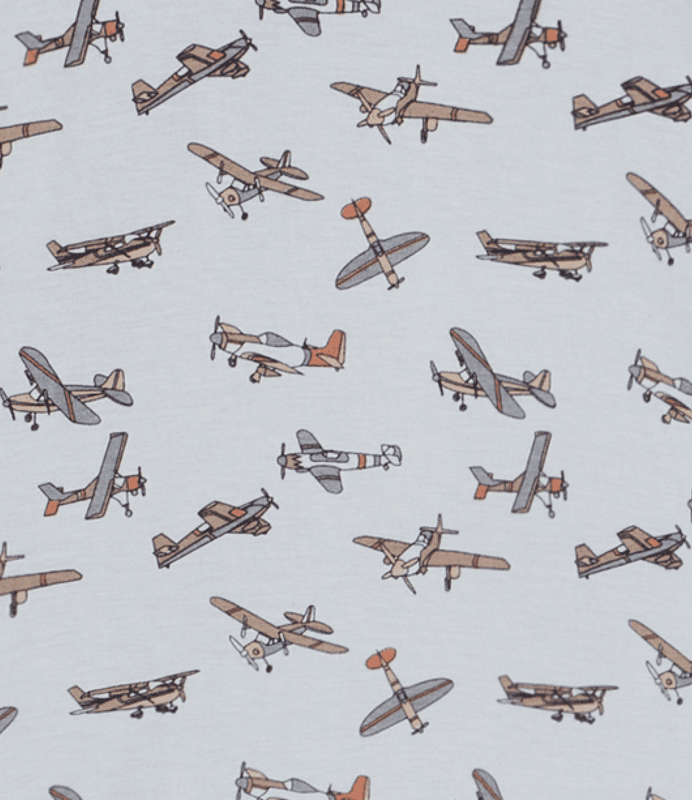 Hust and claire romper bambus milu fly iced aqua