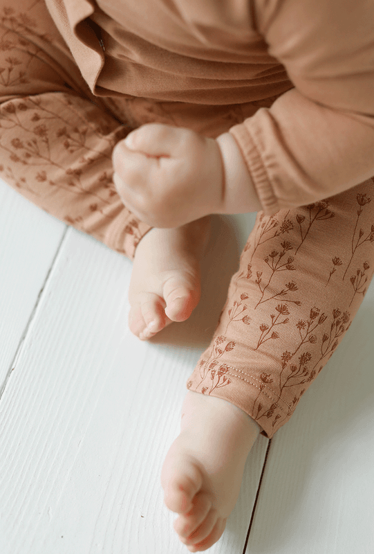 Gro leggings malak terracotta 