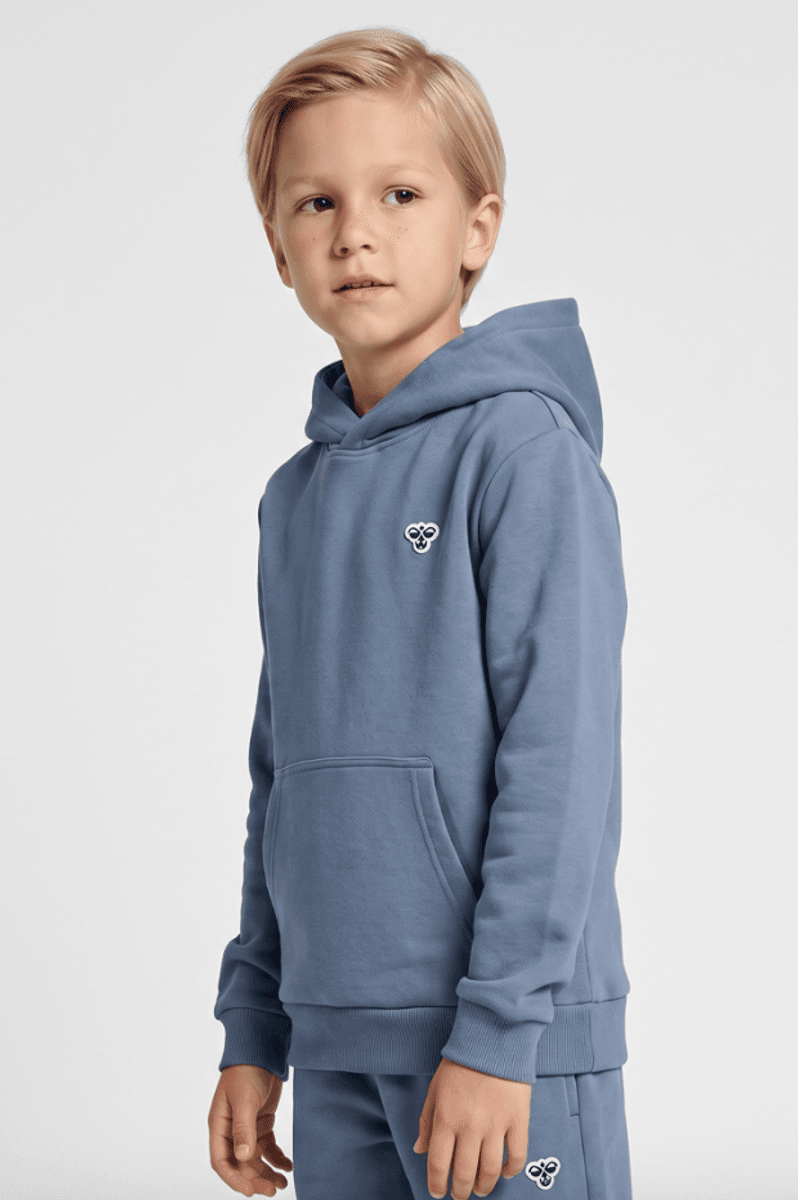 Hummel Genser loose hoodie bee flint stone