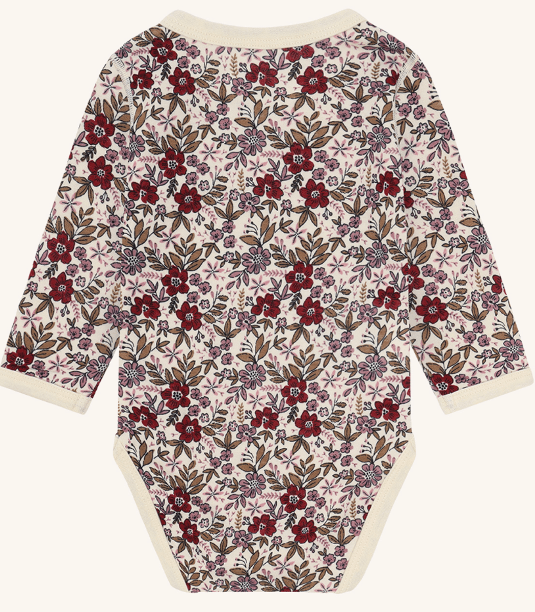 Hust and claire Body ull/bambus baloo flor off white