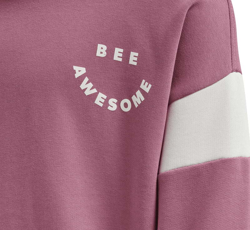 Hummel hettegenser optimism heather rose