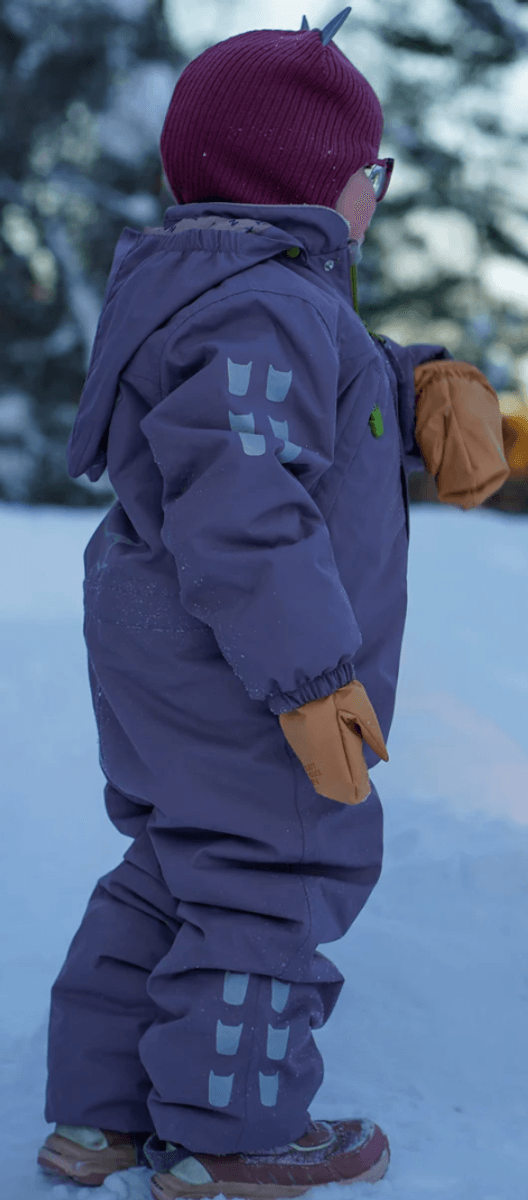 Kattnakken parkdress Frost Blåbærmelk