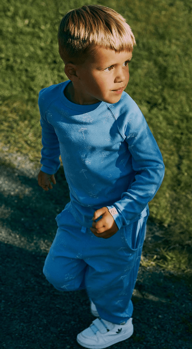 Gullkorn Genser Bukkene light blue