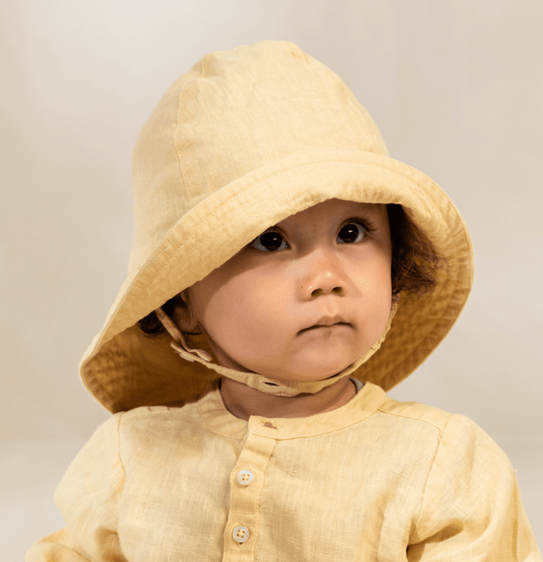 Marmar solhatt alba linen banana