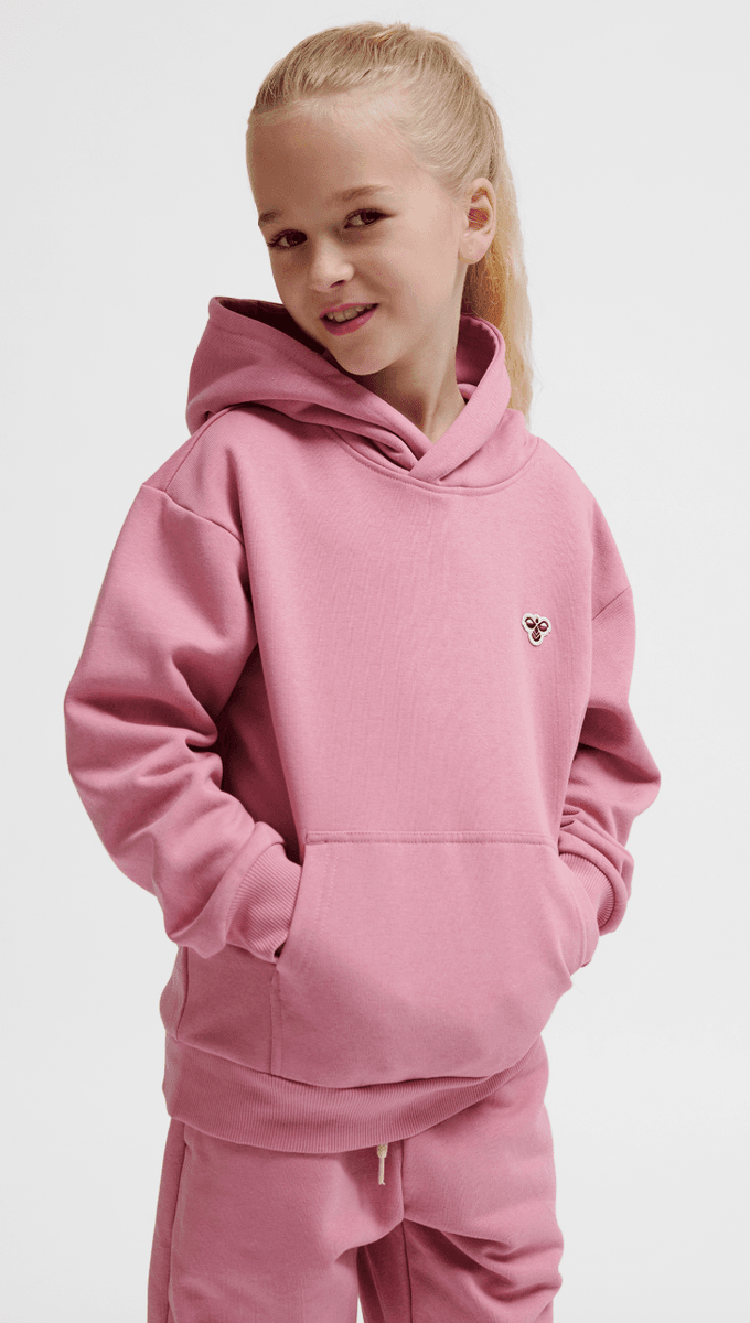 Hummel genser loose hoodie bee polignac