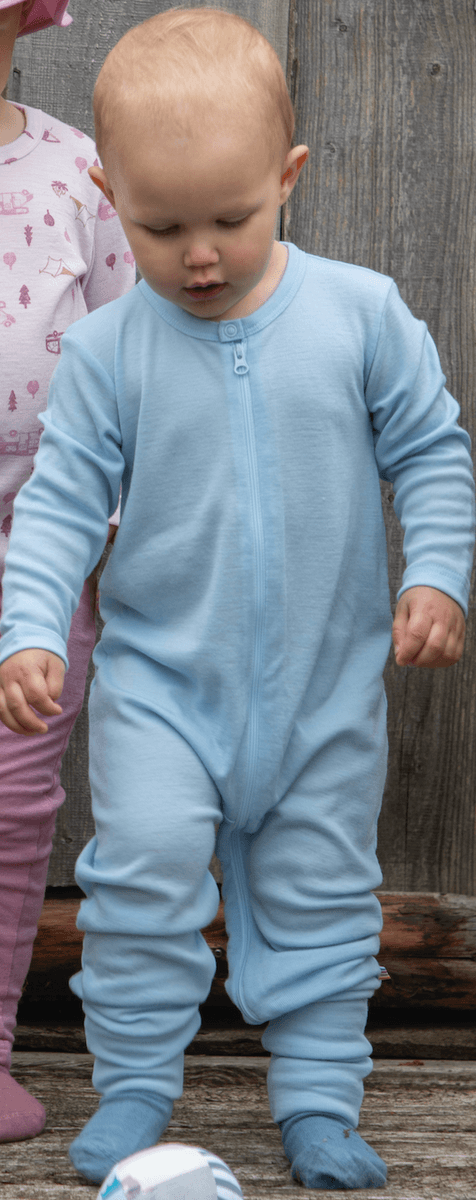 Joha Heldress ull sky blue