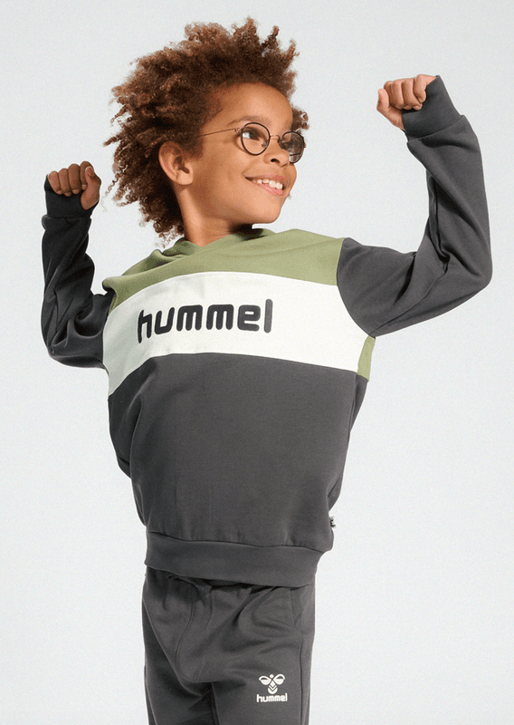 Hummel hettegenser morten oil green