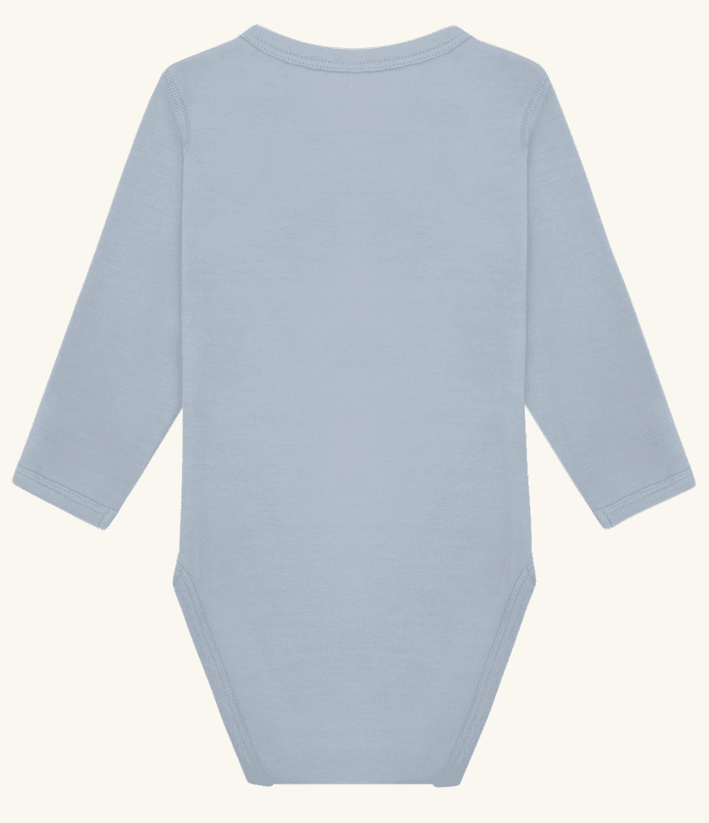 Hust and Claire Body ull/bambus Baloo Teddy baby blue