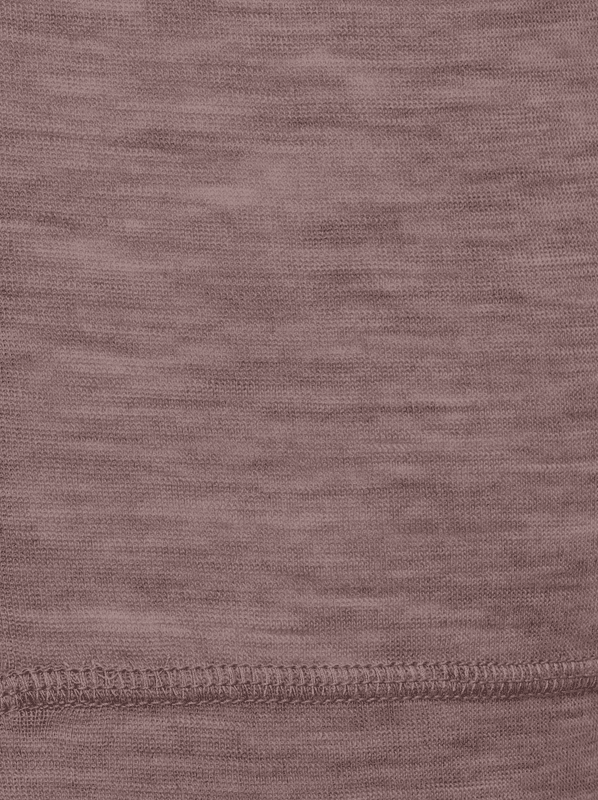 Hummel genser ull rib twilight mauve
