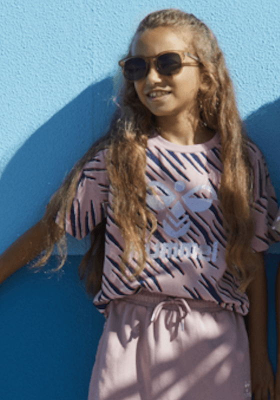 Hummel t-skjorte amelia woodrose