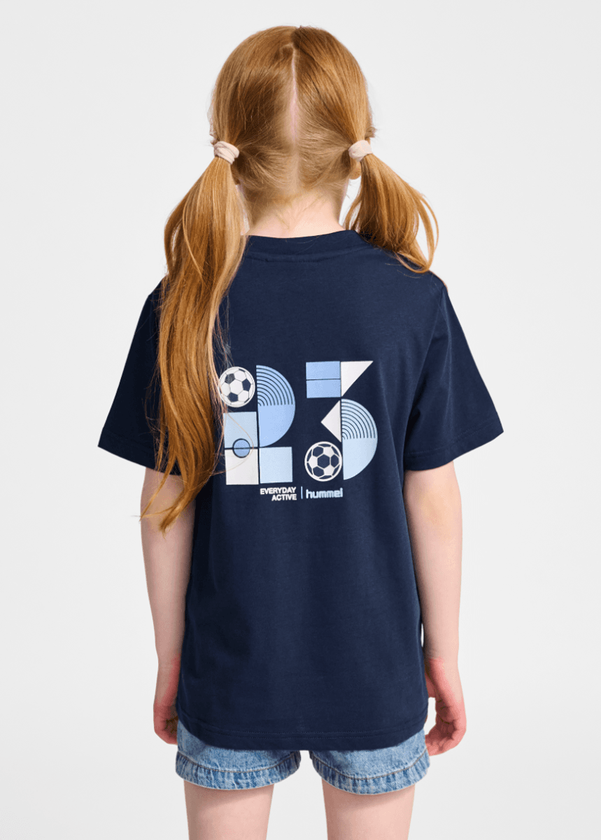 Hummel T-skjorte graphic dress blues