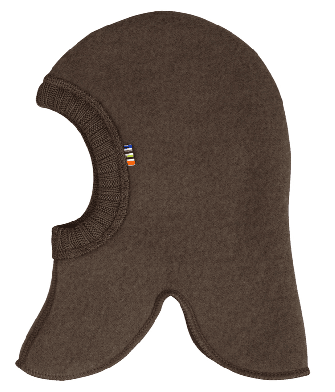 Joha balaklava ullfleece mørk brun