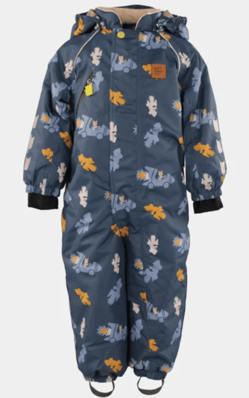 Kattnakken Vinterparkdress Snø Baby Skumringsblå