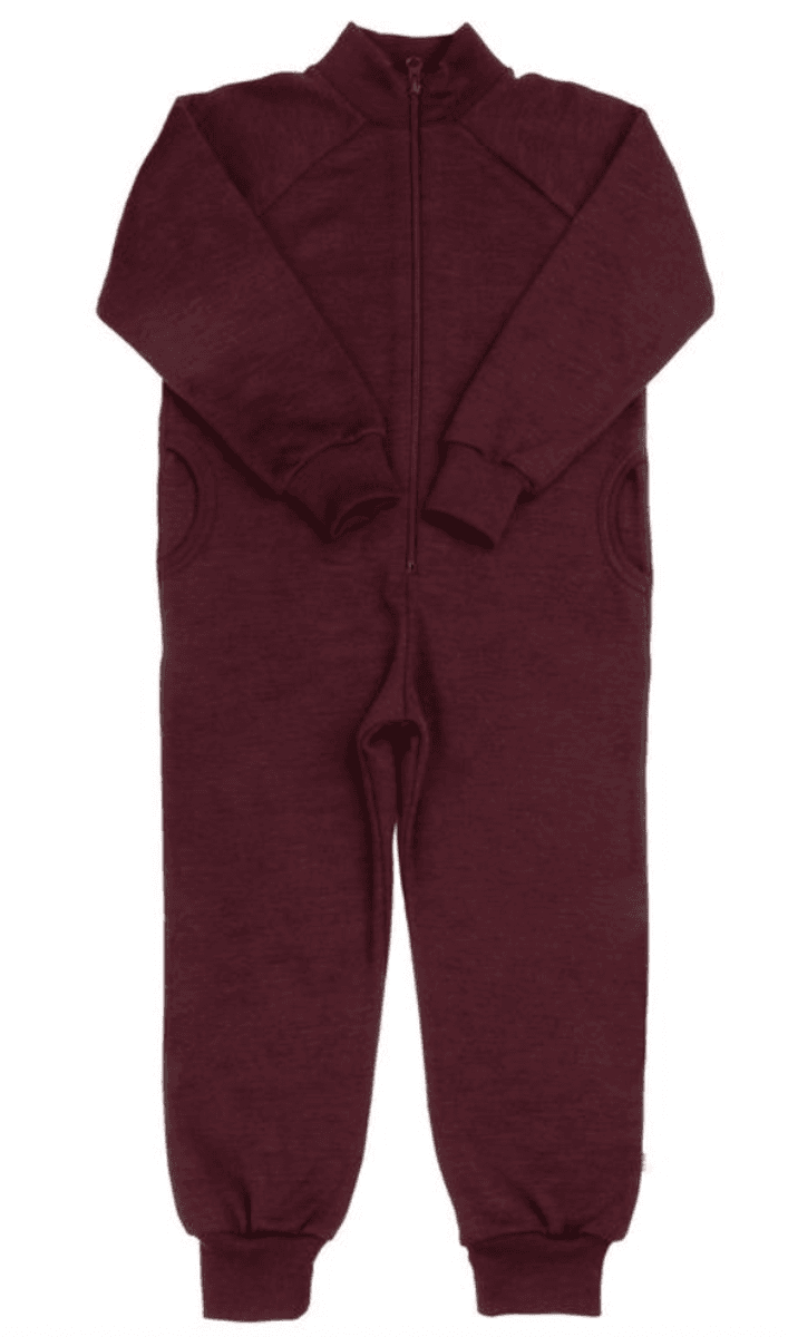 Joha Heldress ull burgundy