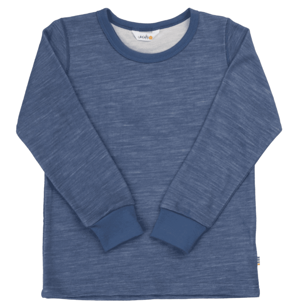 Joha Genser ull bambus dark blue kids