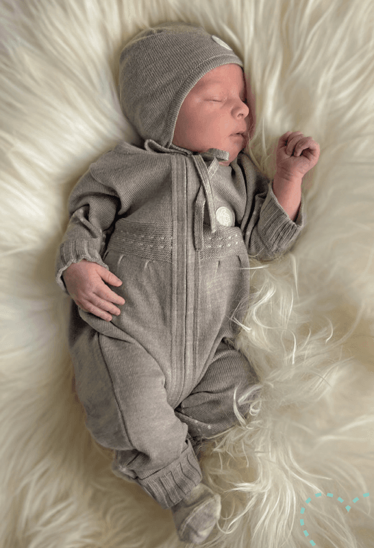 Lillelam Sparkedress classic ull tynn beige