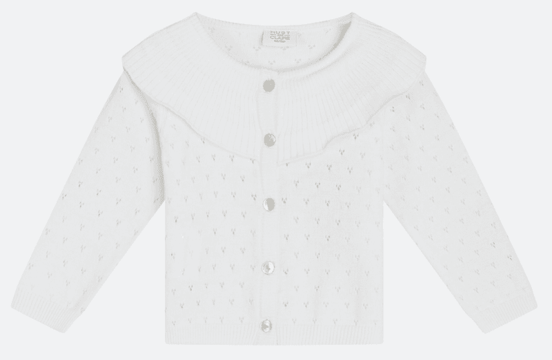Hust and claire cardigan Pen hvit