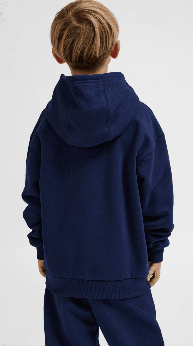 Hummel genser loose hoodie bee dress blues