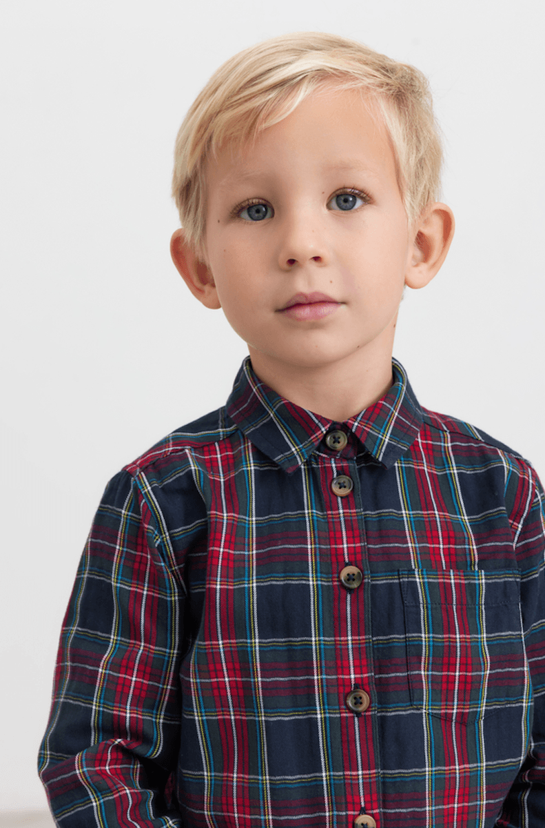 Marmar skjorte tommy pilot navy check