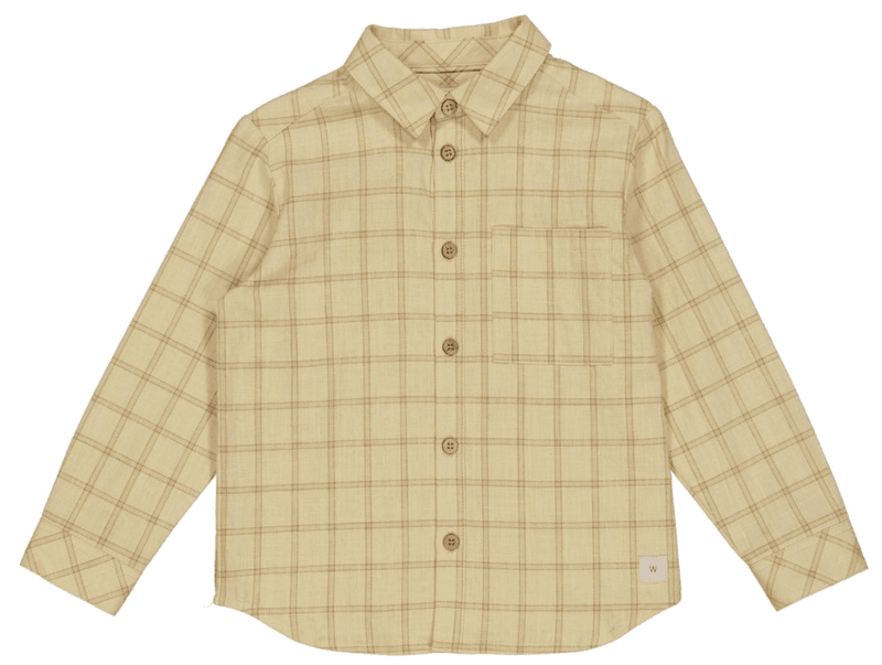 Wheat skjorte Lasse buttermilk check