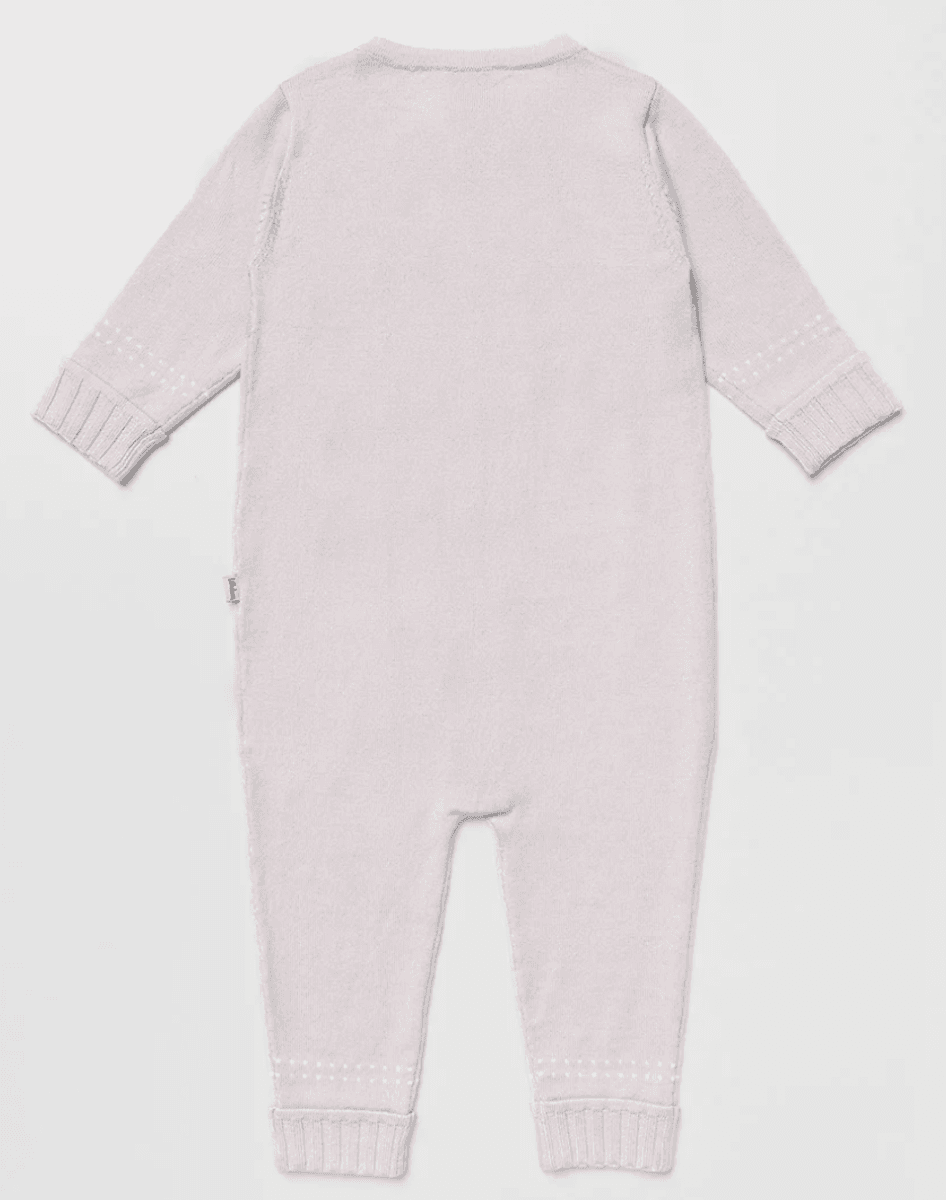 Lillelam Sparkedress classic ull tynn lys fiol