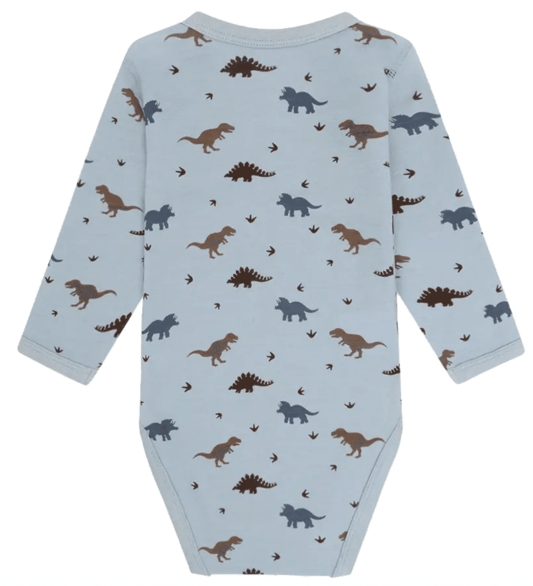 Hust and Claire Body ull/bambus Baloo Dino baby blue