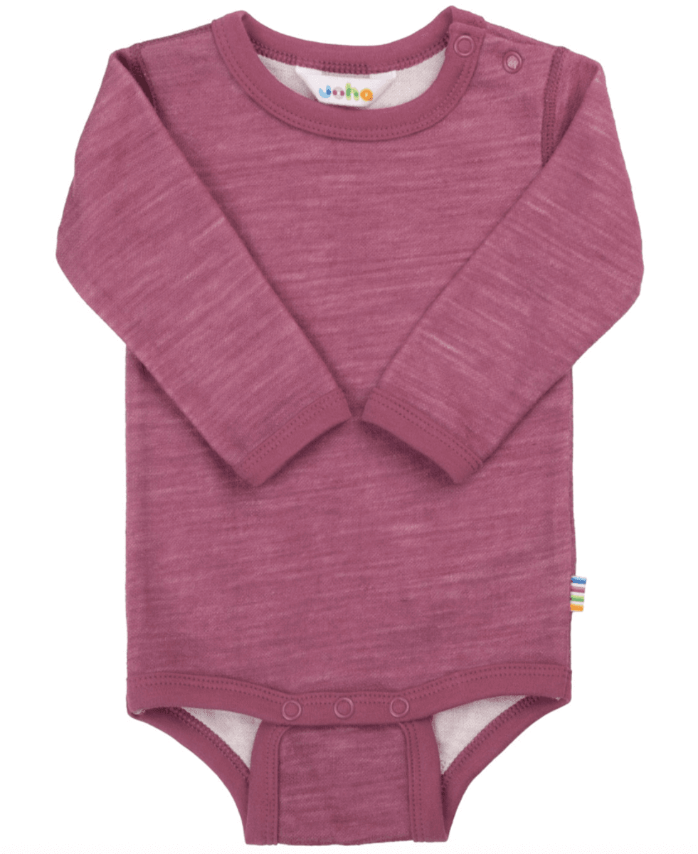 Joha Body ull bambus bordeaux