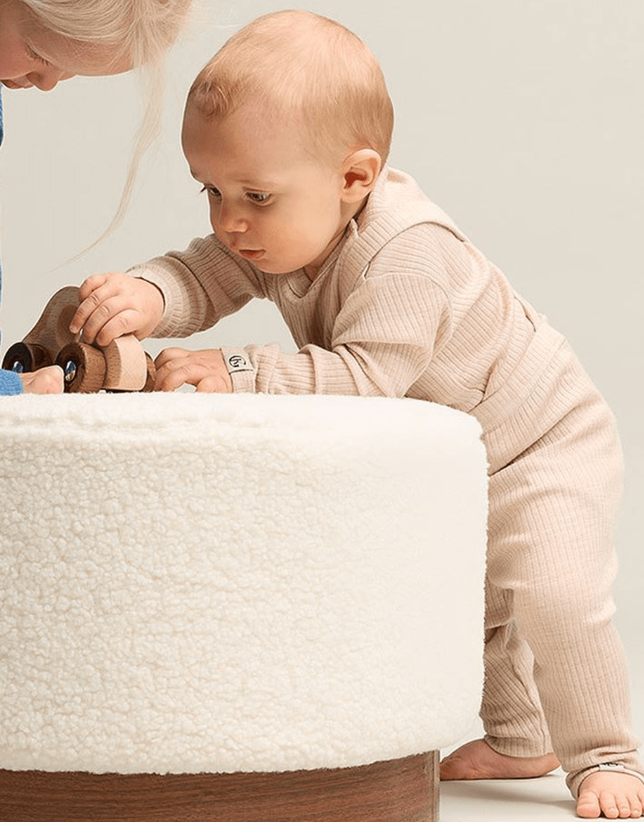 Gullkorn chalk ull body beige