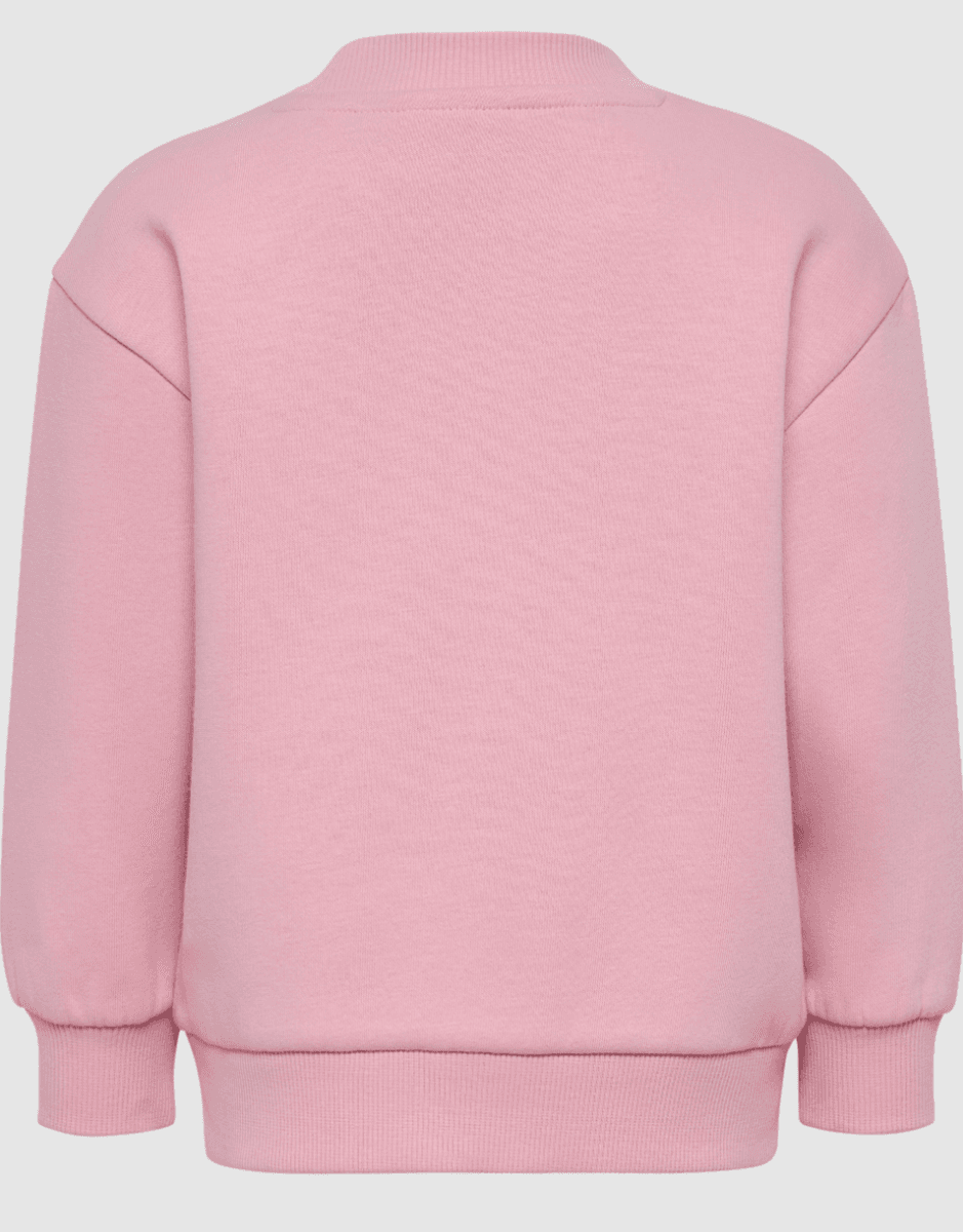 Hummel Genser loose crewneck bee pink nectar