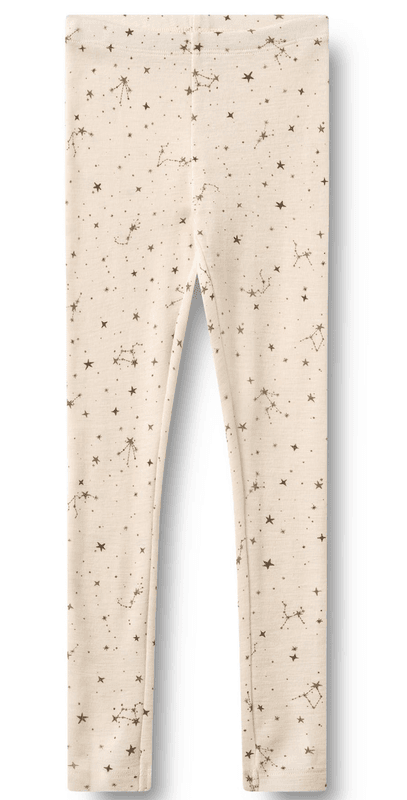 Wheat Leggings Ull Agi eggshell stars
