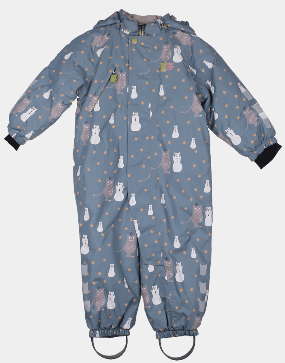 Kattnakken parkdress Snø baby hav 