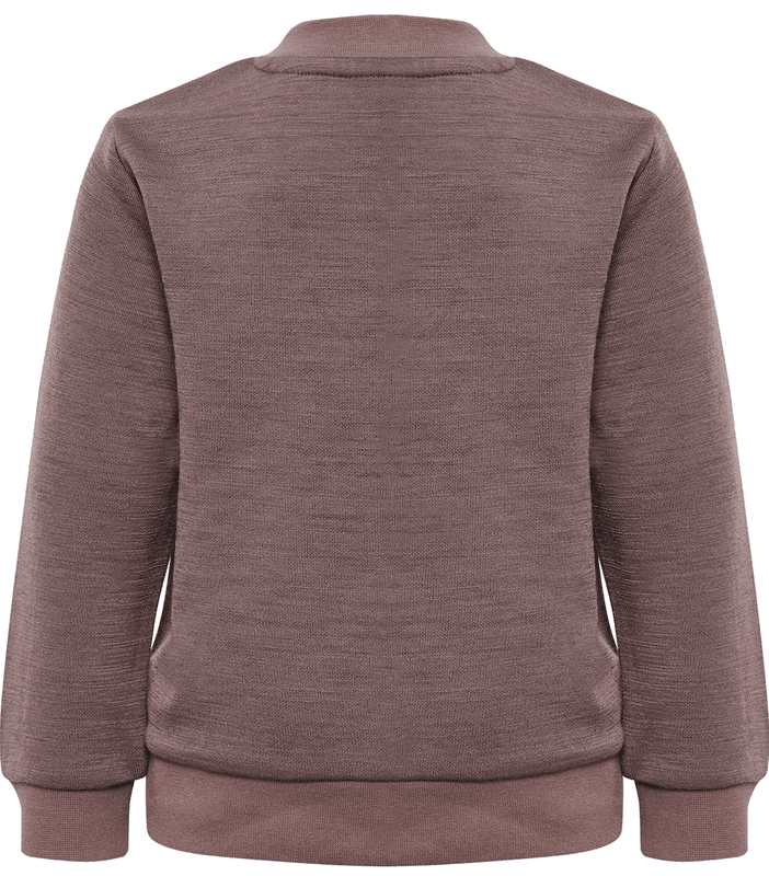 Hummel genser ull bee twilight mauve