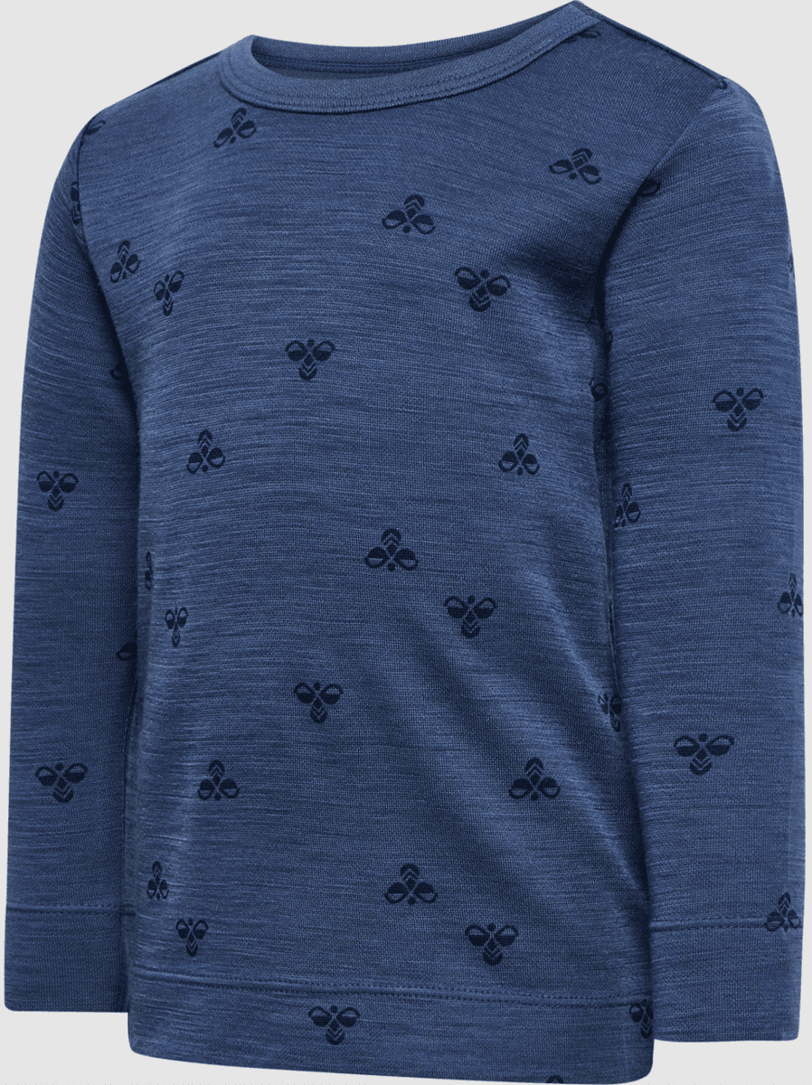 Hummel genser ull mini vintage indigo