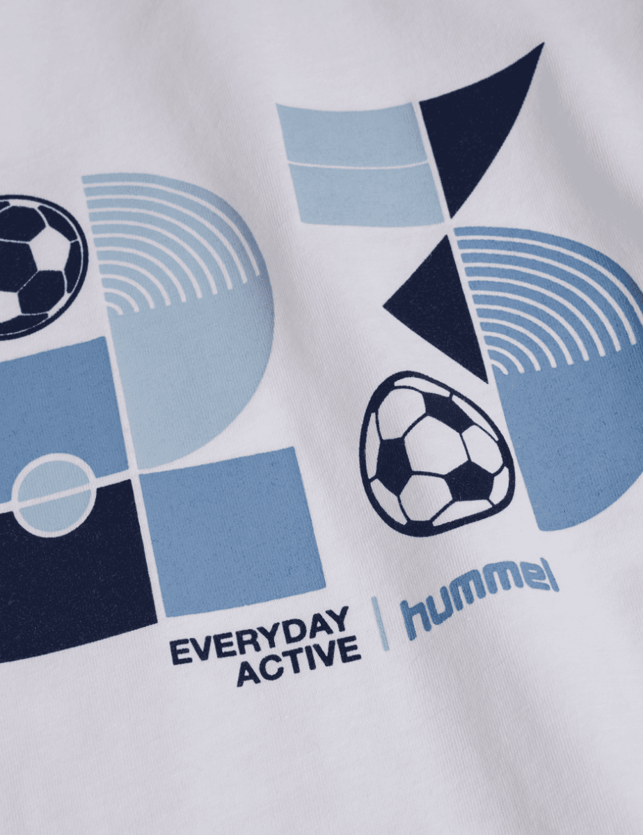 Hummel T-skjorte graphic white