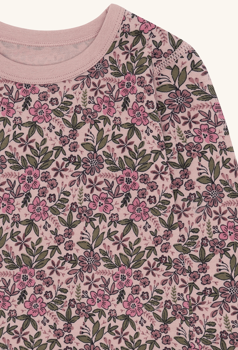 Hust and claire Genser ull/bambus abba flor adobe rose