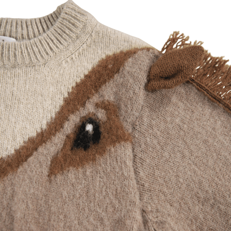 Molo genser ull gisela horse knit