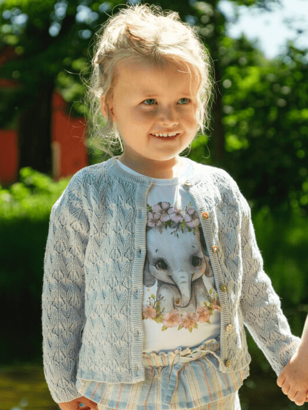 Hust and claire cardigan Cilja winter sky